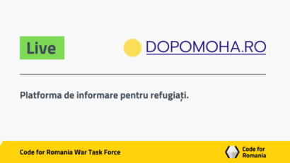 „Dopomoha.ro” – informaţii corecte pentru refugiaţii ucraineni