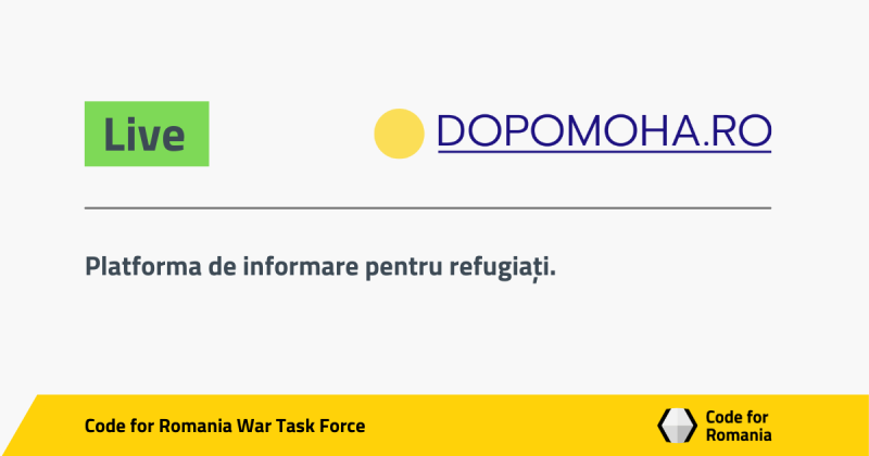 „Dopomoha.ro” – informaţii corecte pentru refugiaţii ucraineni