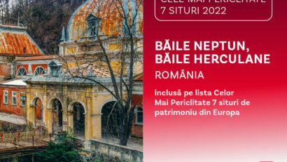 Băile Neptun, pe lista celor mai periclitate şapte monumente şi situri de patrimoniu din Europa