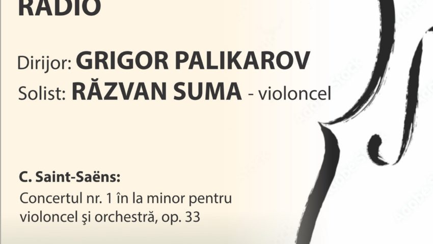 Violoncelistul Răzvan Suma cântă Saint-Saëns la Sala Radio