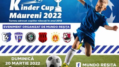 [AUDIO] Minifotbal… regional, la Măureni! Copii din Caraş-Severin şi Timiş se vor întrece la Kinder Cup 2022