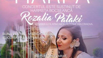 Recital de harpă la Bocşa de Buna Vestire