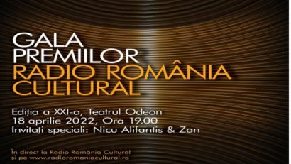 Gala premiilor Radio România Cultural revine pe scena Teatrului Odeon cu premii speciale pentru întreaga perioadă pandemică