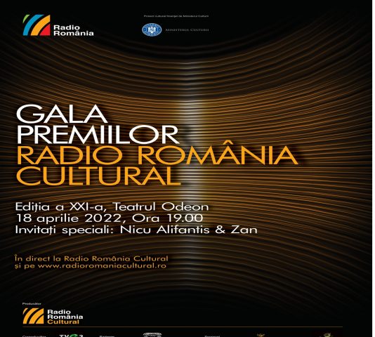 Gala premiilor Radio România Cultural revine pe scena Teatrului Odeon cu premii speciale pentru întreaga perioadă pandemică