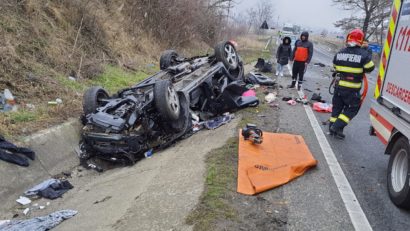 Caraș Severin: Accident pe E70