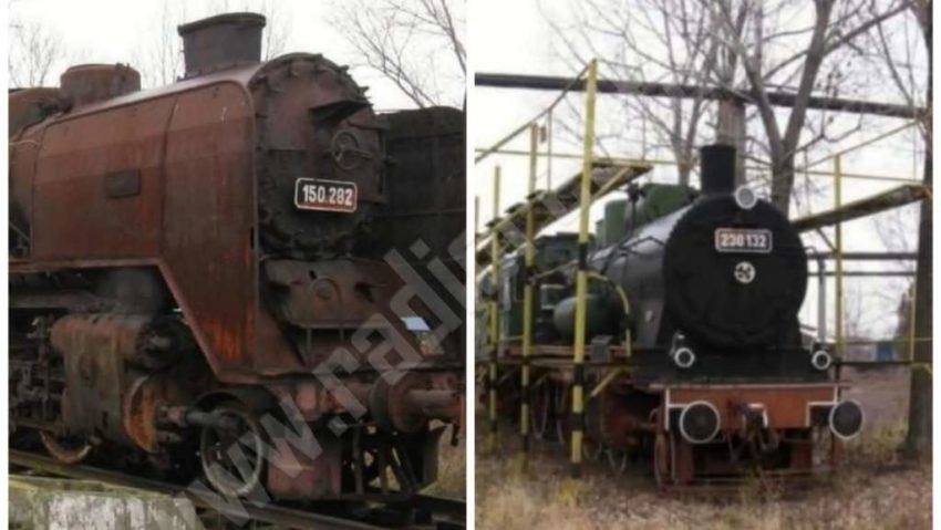 [AUDIO-VIDEO] După ani de pribegie, două locomotive cu abur construite la Reşiţa, se întorc acasă