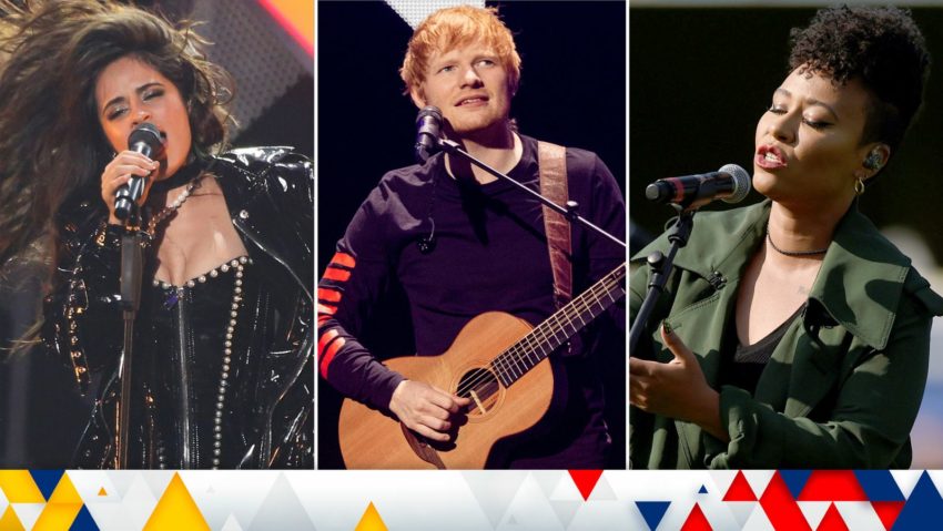 Ed Sheeran, Camila Cabello şi Emeli Sandé, pe scena unui concert caritabil pentru Ucraina