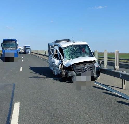 Accident cu 8 victime pe autostrada A1