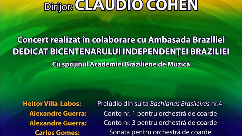 Concert integral cu muzică braziliană