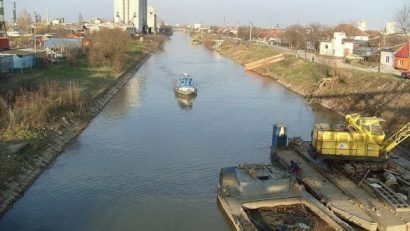 Final de proiect. Circulaţia pe canalul Bega, până în Serbia, va putea fi reluată