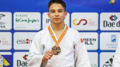 Judoka Alex Matei, pe podium şi la Cupa Europeană de la Malaga!