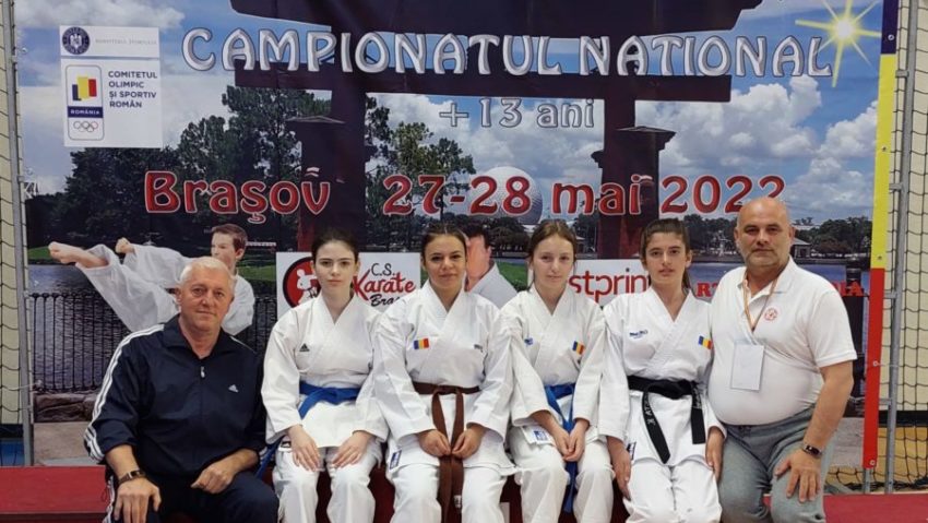 [FOTO-AUDIO] Noi succese pentru karate-ul reşiţean! Elevii lui Zoltan Lipan, pe podium la Naţionalele WUKF +13 ani