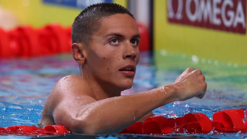 David Popovici, de neînvins! Calificare în finala mondială la 100 m, cu un nou record