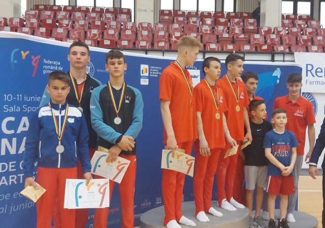 Gimnastica reşiţeană are echipă de argint! Evoluţii promiţătoare la Naţionalele pe echipe