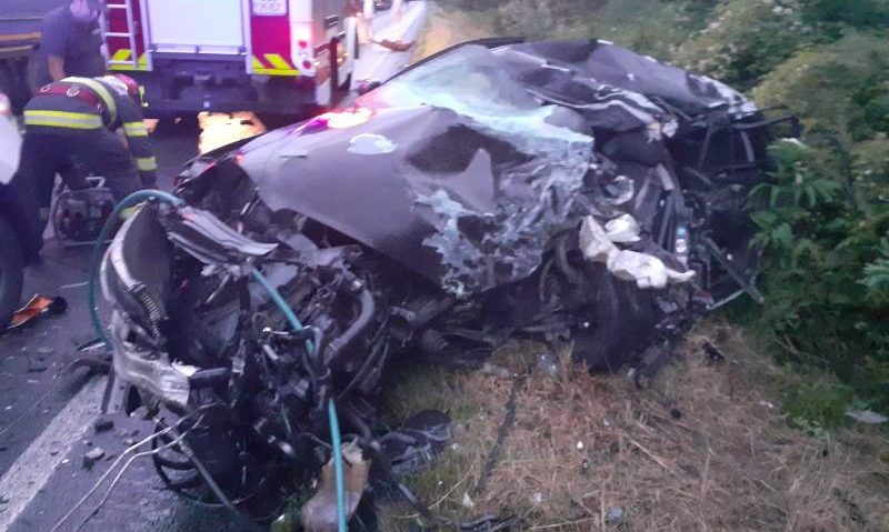 [FOTO] Accidente grave în vestul țării! Două persoane și-au pierdut viața