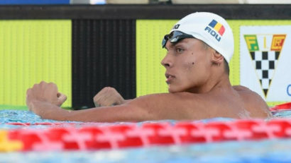 Înot: David Popovici victorios în Cupa României la 100m liber