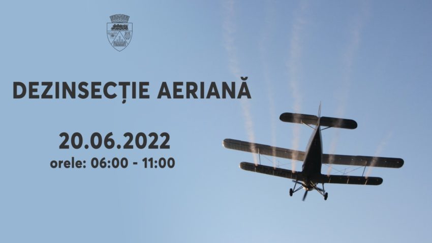 Dezinsecţie aeriană la Reşiţa. Apicultorii trebuie să-şi ia măsuri de protecţie