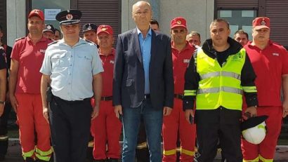 [FOTO-AUDIO] Peste 150 de salvatori au simulat un cutremur în Oraviţa