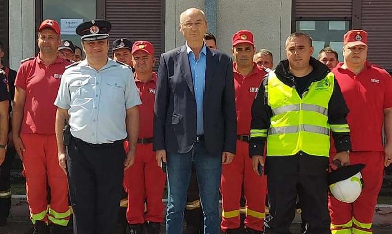 [FOTO-AUDIO] Peste 150 de salvatori au simulat un cutremur în Oraviţa