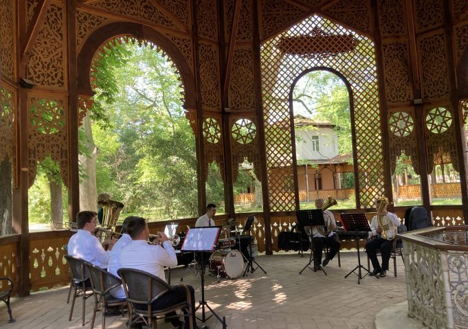 [AUDIO] Până în toamnă, fanfara va concerta din nou în colonada din Buziaş