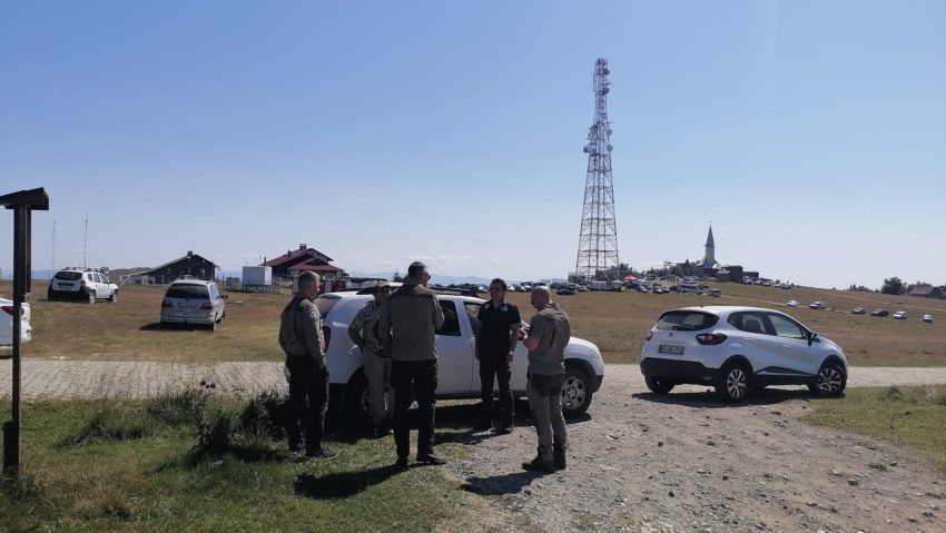 [FOTO] Rangerii Administraţiei Parcului Naţional Semenic-Cheile Caraşului în misiune de Sfântul Ilie