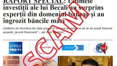 Directoratul Naţional de Securitate Cibernetică: O nouă campanie de tip scam se propagă şi are ca ţintă utilizatori din România 