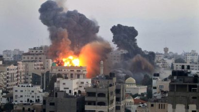 Israelul bombardează Fâşia Gaza, iar Hamas lansează rachete asupra Tel Aviv-ului