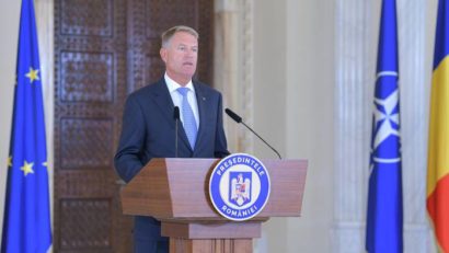 [VIDEO] Conferinţă de presă a preşedintelui Klaus Iohannis