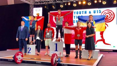 Haltere: Ionela Butacu a adus două medalii de argint României la Europenele Under-15