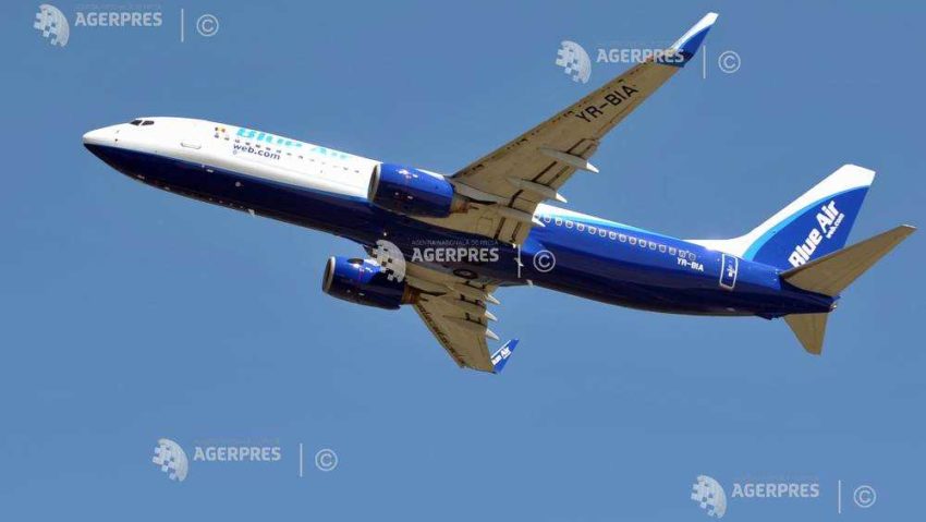 Blue Air suspendă până pe 12 septembrie zborurile din România