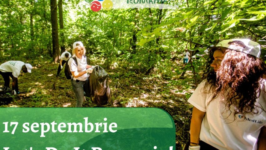 [AUDIO] Peste 2.000 de voluntari din Caraş-Severin participă la campania de ecologizare Let’s Do It România. În caz de vreme nefavorabilă, acţiunile vor fi reprogramate!