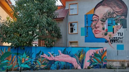 [FOTO] Imaginea picturii murale „BELLEZA” a artistului fotograf Petre Dalea va fi publicată în cartea „Viaţa zidurilor în spaţiul public”