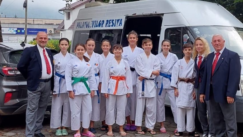 [FOTO-AUDIO] Tinerii karateka de la CSM Reşiţa, de cinci ori pe podium la Cupa Hara