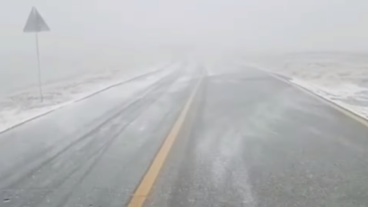 [VIDEO] Primele ninsori ale sezonului în Apuseni şi pe Transalpina