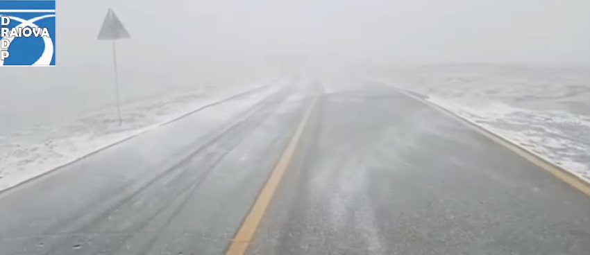 [VIDEO] Primele ninsori ale sezonului în Apuseni şi pe Transalpina