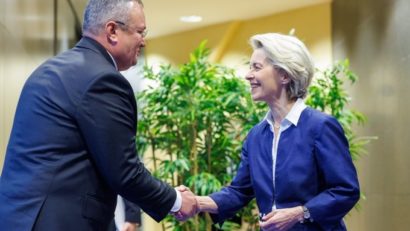 Ursula van der Leyen: Am mulţumit României pentru solidaritatea cu Republica Moldova în criza energetică