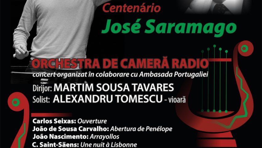 Sala Radio – concert dedicat centenarului scriitorului José Saramango