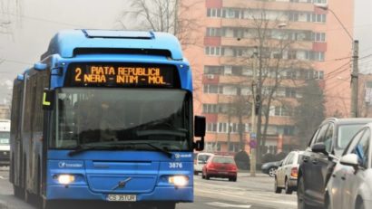 Lucrările la proiectul de tramvai reconfigurează din nou traseul autobuzelor din Reşiţa