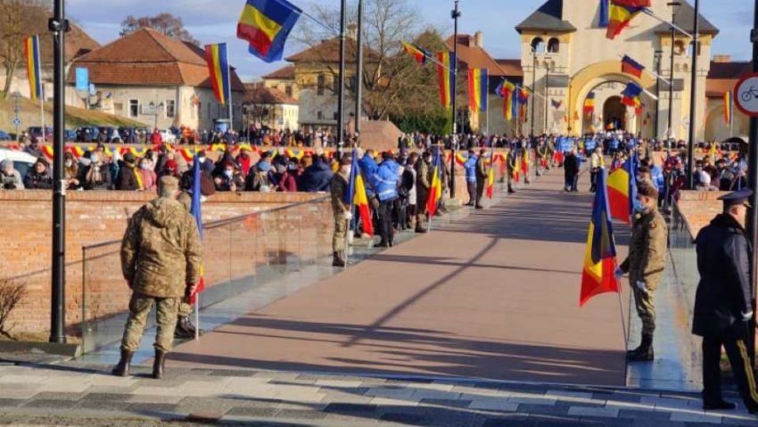 Alba Iulia: Au început festivităţile oficiale. Joi sunt aşteptaţi la manifestări peste 25.000 de oameni