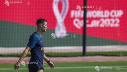 Cristiano Ronaldo, prezent la primul antrenament al Portugaliei în Qatar