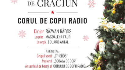 Concerte extraordinare de Crăciun: cele mai frumoase colinde se aud pe scena Sălii Radio