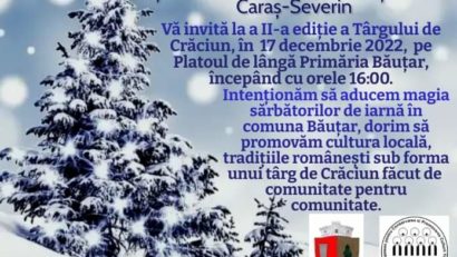 Târg de Crăciun în comuna cărăşeană Băuţar