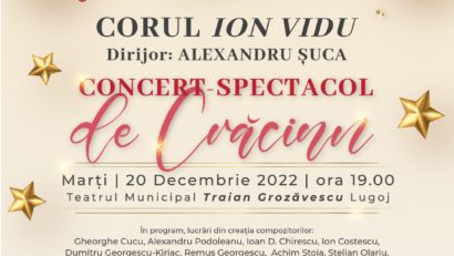 Concert-spectacol de Crăciun la Lugoj