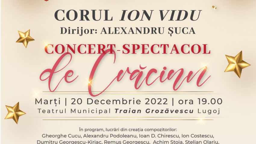 Concert-spectacol de Crăciun la Lugoj