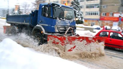 [AUDIO] Primăria Reşiţa va deszăpezi oraşul în caz de ninsoare abundentă