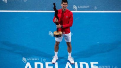 Tenis: Djokovic a câştigat turneul ATP de la Adelaide