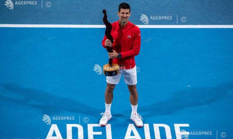 Tenis: Djokovic a câştigat turneul ATP de la Adelaide