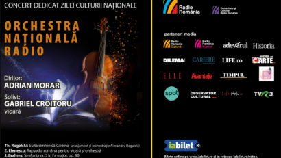 Concert de Ziua Culturii Naționale la Sala Radio