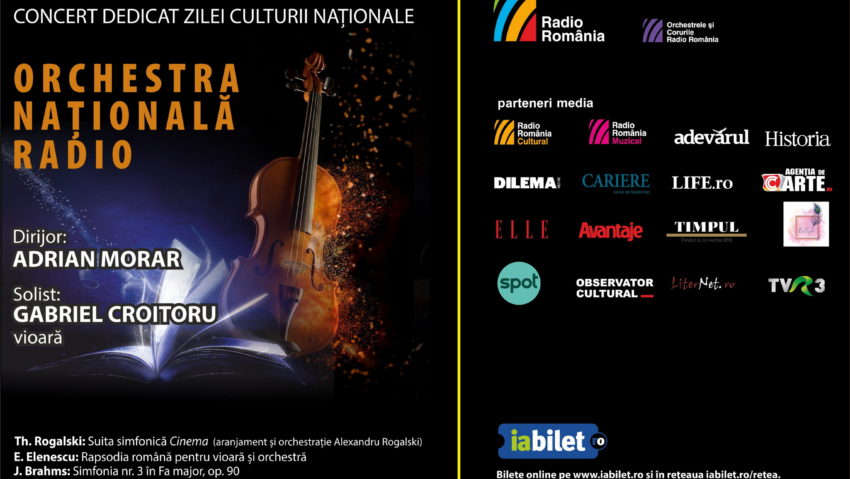 Concert de Ziua Culturii Naționale la Sala Radio