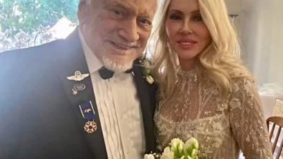 Astronautul Buzz Aldrin, al doilea om care a păşit pe Lună, s-a căsătorit la 93 de ani